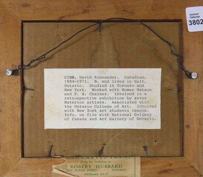 DAVID ALEXANDER GIBB