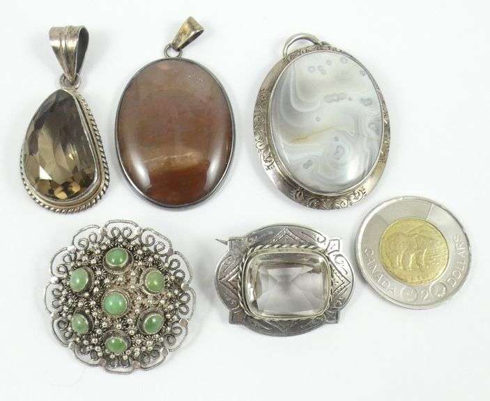 VINTAGE SILVER JEWELLERY