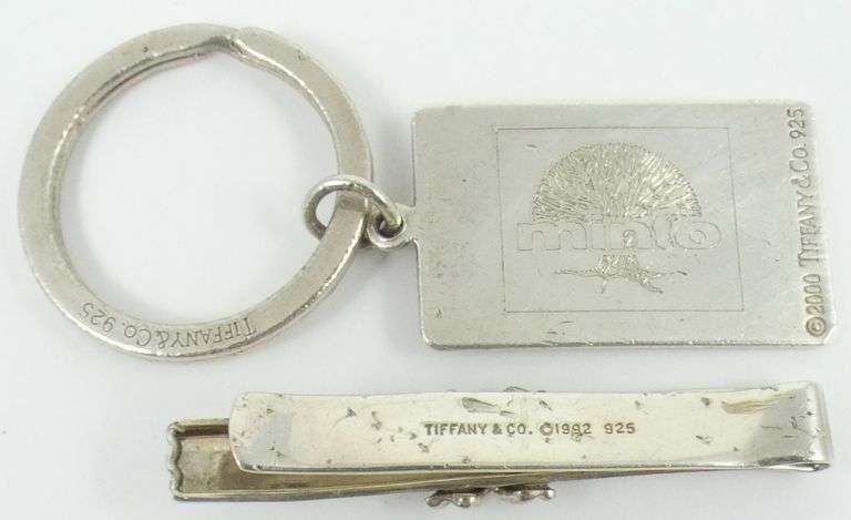 TIFFANY KEY HOLDER & TIE BAR