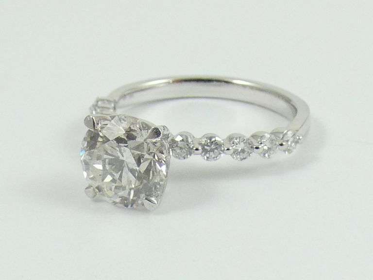 TWO-CARAT DIAMOND SOLITAIRE RING