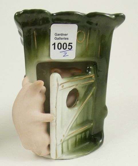 2 ANTIQUE PIG FAIRINGS