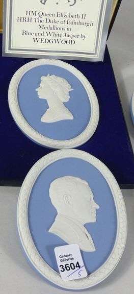 WEDGWOOD BRITISH ROYALTY PLAQUES