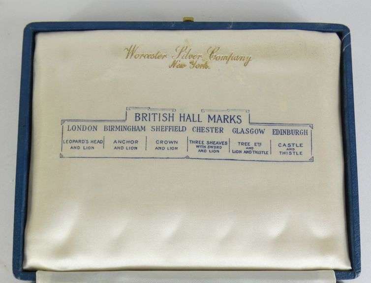 SET 6 STERLING TEASPOONS