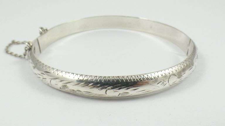 3 STERLING SILVER BRACELETS