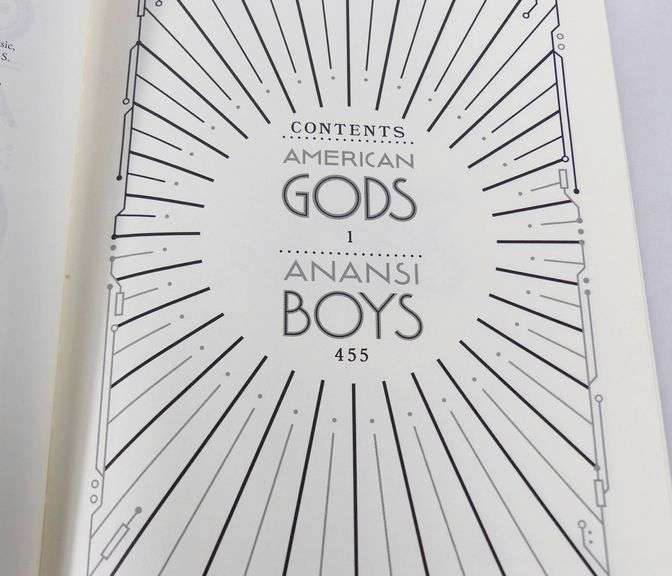 AMERICAN GODS AND ANANSI BOYS BY NEIL GAIMAN