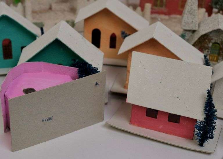 VINTAGE CHRISTMAS VILLAGE