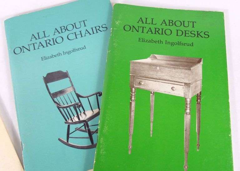 FOUR ELIZABETH INGOLFSRUD VOLUMES: ALL ABOUT ONTARIO ANTIQUES