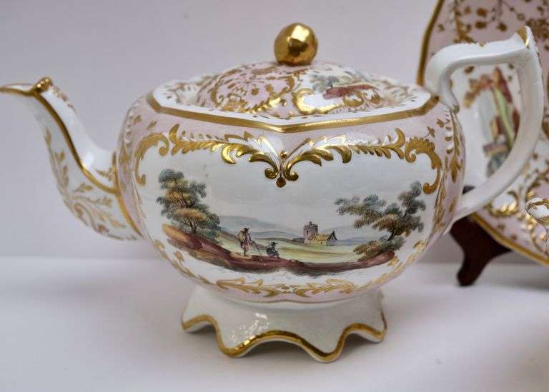 SPODE FELSPAR TEA SET