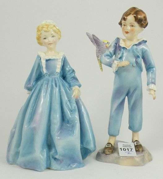 2 ROYAL WORCESTER FIGURINES