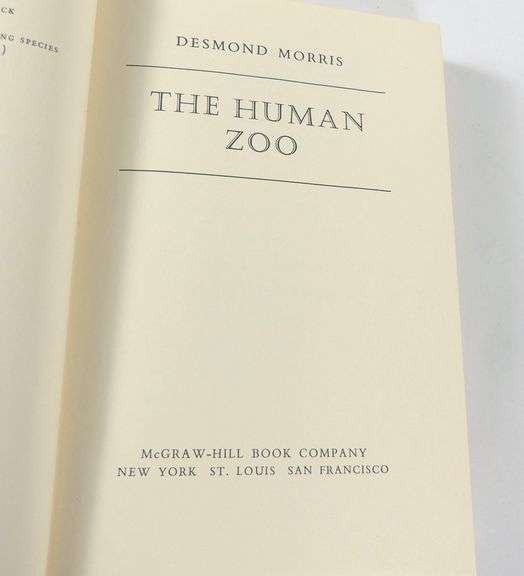 TWO DESMOND MORRIS VOLUMES