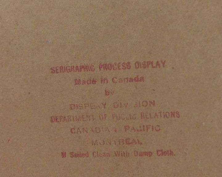 FRANKLIN ARBUCKLE SERIGRAPH