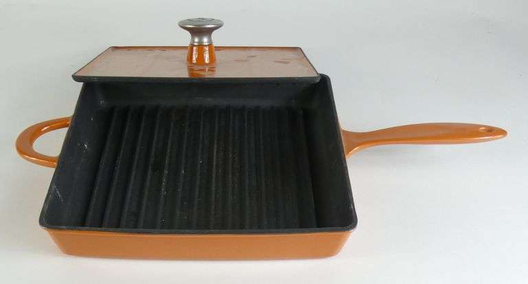 3 PIECES FRENCH CAST IRON COOKWARE