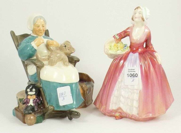 3 ROYAL DOULTON FIGURINES