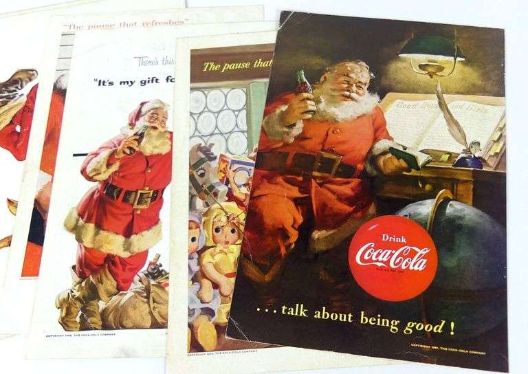VINTAGE COCA-COLA ADS CIRCA 1940-1960