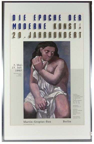 PICASSO EXHIBITION POSTER
