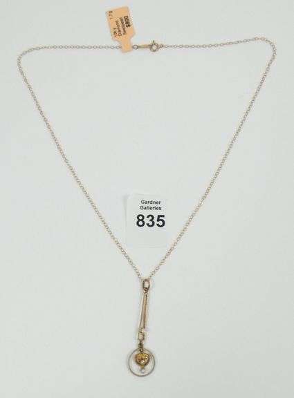 ANTIQUE PENDANT ON CHAIN