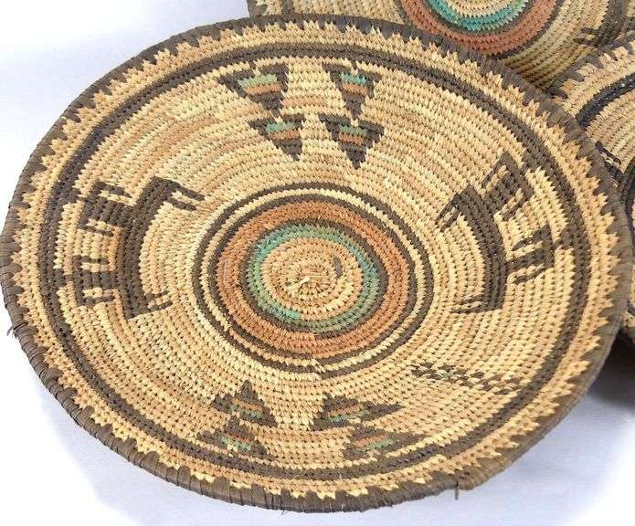 THREE INDIGENOUS BASKETS