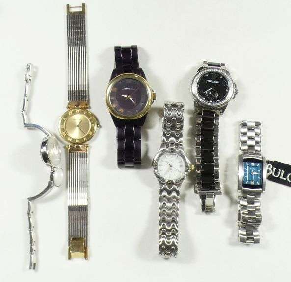 6 QUARTZ WRISTWATCHES