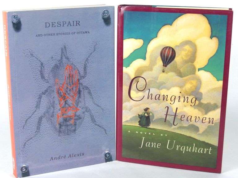 JANE URQUHART & ANDRE ALEXIS SIGNED BOOKS
