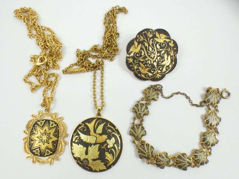DAMASCENE JEWELLERY
