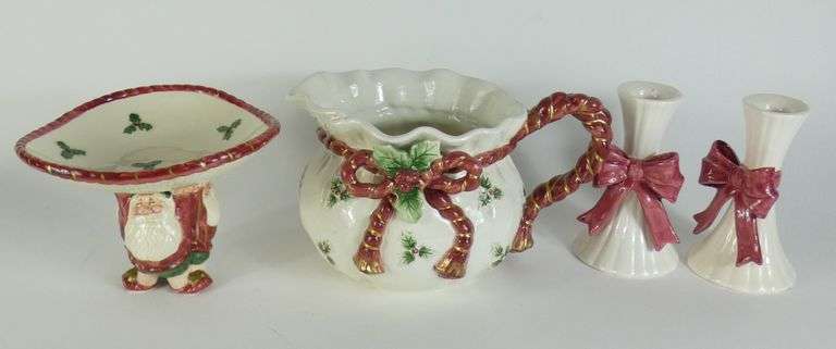 FITZ & FLOYD FESTIVE DISHES