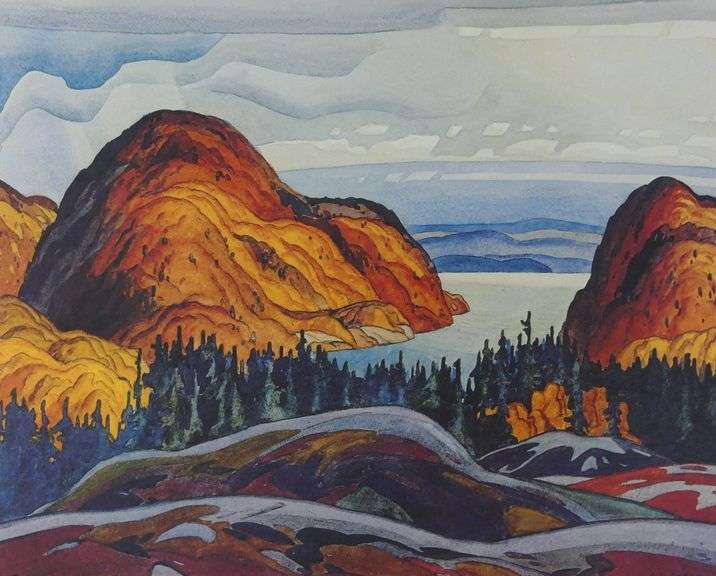A.J. CASSON PRINT