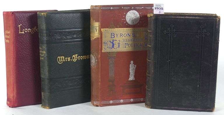 ANTIQUE POETRY BOOKS