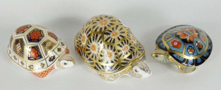 3 DERBY PAPERWEIGHTS