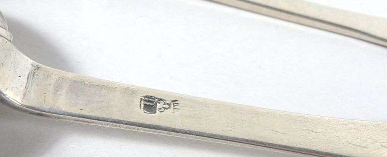 THREE STERLING SPOONS