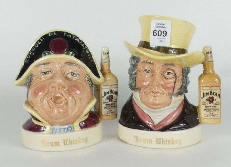 2 DOULTON WHISKEY JUGS