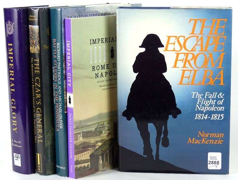 FIVE NAPOLEON VOLUMES