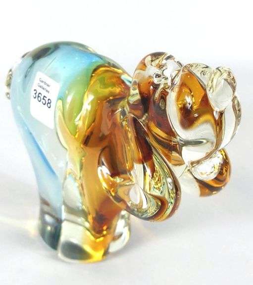 ART GLASS PAPERWEIGHT