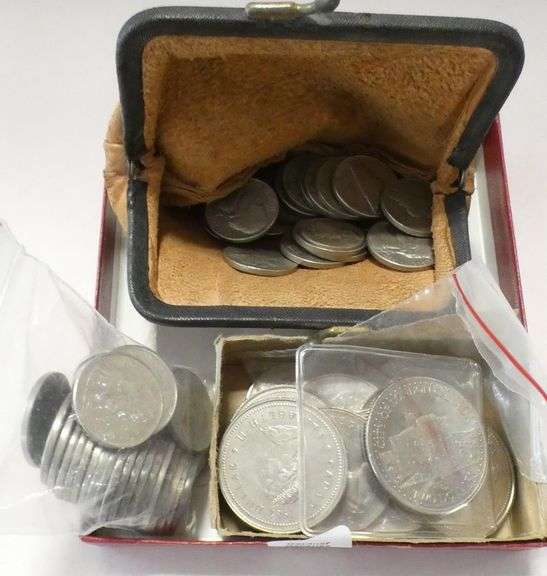 TRAY LOT OF COINS