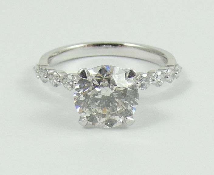TWO-CARAT DIAMOND SOLITAIRE RING