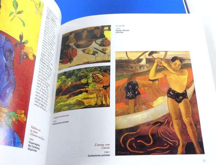 TWO ART VOLUMES: PAUL GAUGUIN