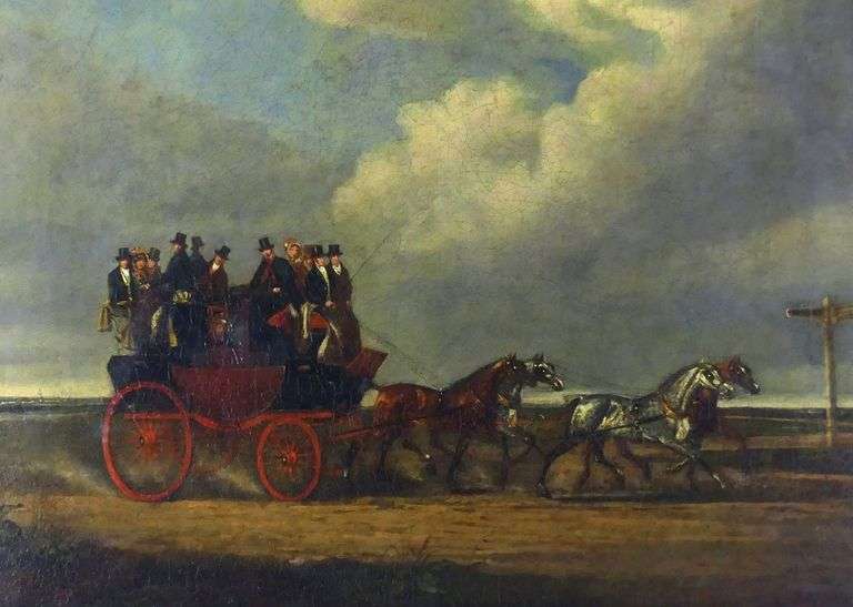 EXCEPTIONAL 19TH CENTURY OIL