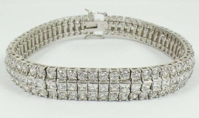 2 STERLING SILVER BRACELETS