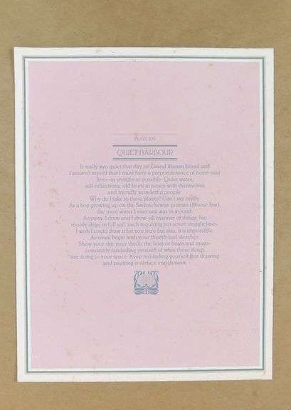 TWO SIGNED GARNET HAZARD PRINTS