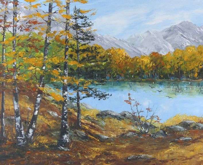 JANE BARLOW OIL ON CANVAS