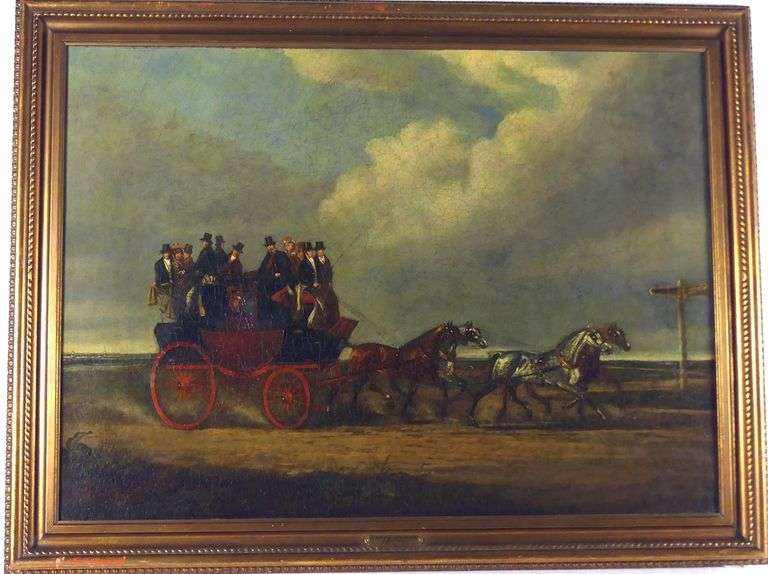 EXCEPTIONAL 19TH CENTURY OIL