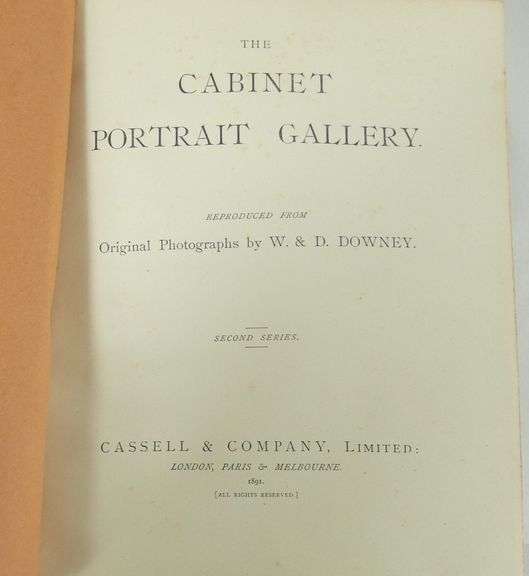 "THE CABINET PORTRAIT GALLERY"