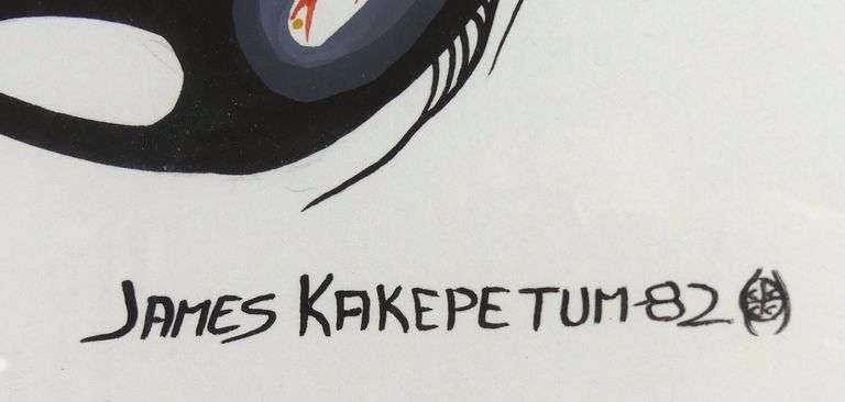 JAMES KAKEPETUM ACRYLIC