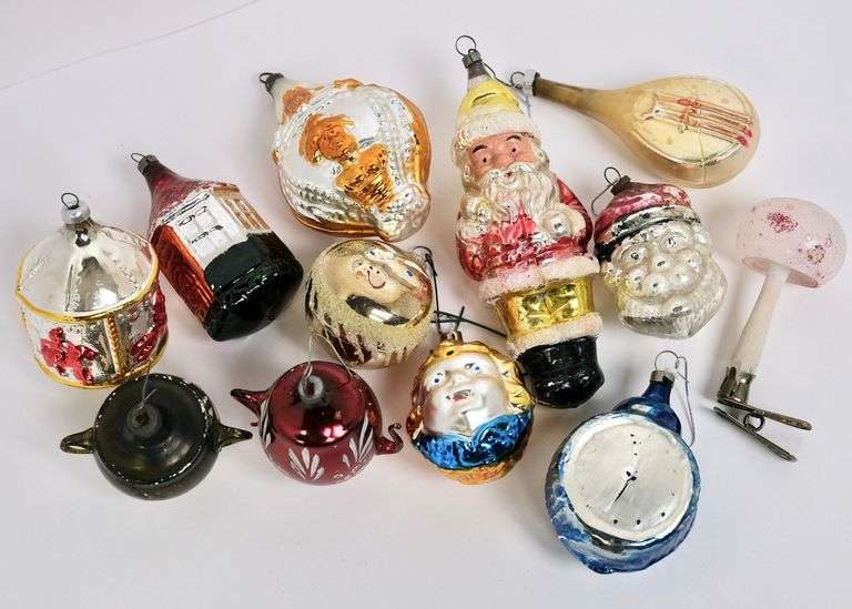 GLASS ORNAMENTS