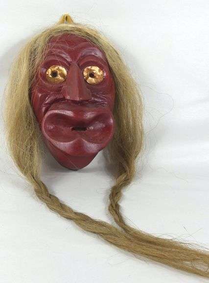 VINTAGE IROQUOIS FALSE FACE MASK