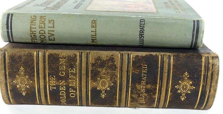 TWO ANTIQUE VOLUMES