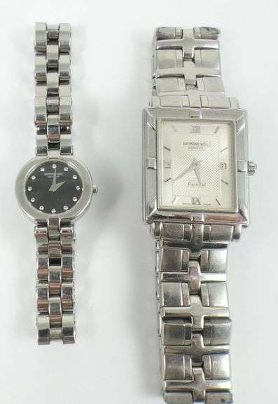 2 RAYMOND WEIL WRISTWATCHES