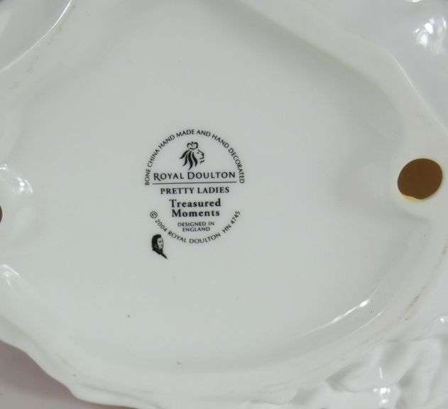 2 ROYAL DOULTON "PRETTY LADIES"