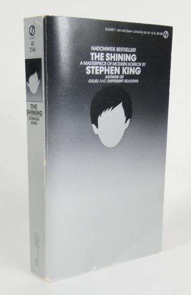 SIGNED STEPHEN KING "THE SHINING"