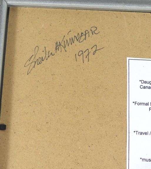 SHEILA KINNEAR WATERCOLOURS