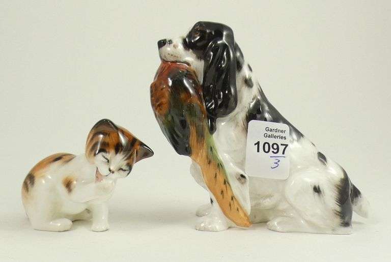 3 ROYAL DOULTON ANIMAL FIGURINES